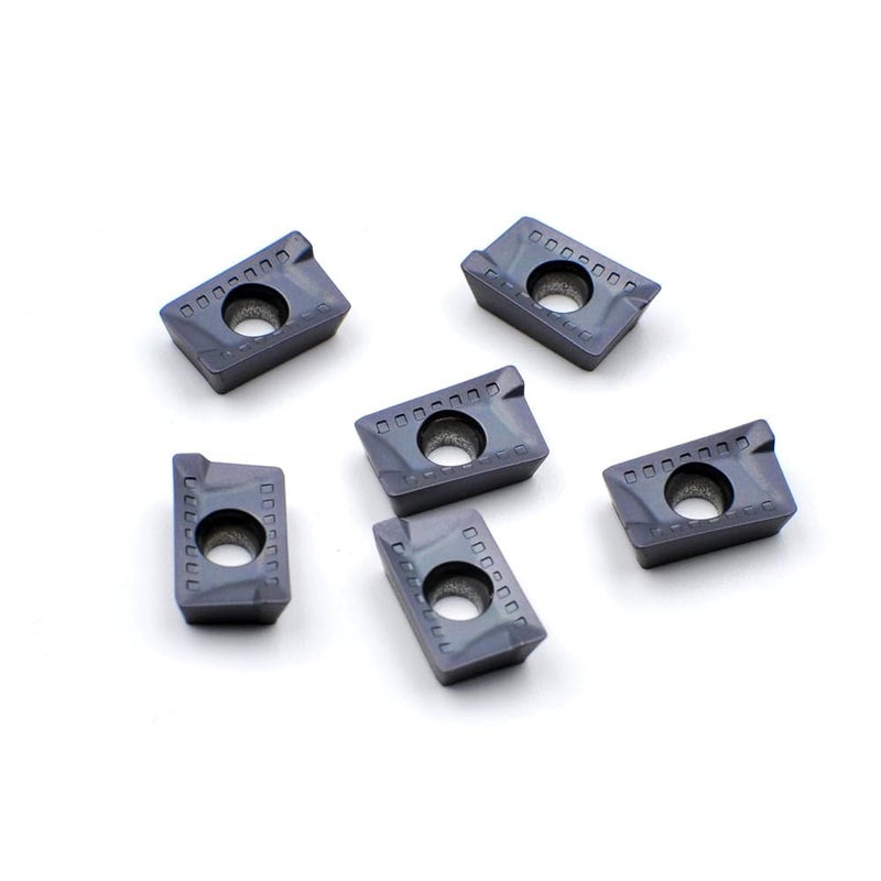 CDBP CNC Carbide Milling Inserts for Metal Cutting APKT1003PDSR-30, Indexable Inserts for Square Shoulder Milling Tools, 10 PCS. - Image 5